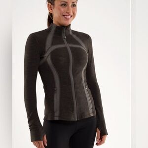 Lululemon Define Jacket *Pique Deep Camo Pique / Heathered Wren